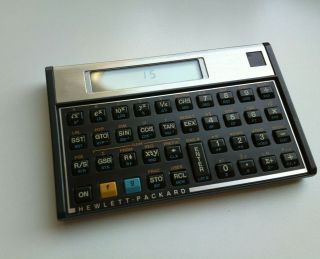 Vintage Hewlett Packard Hp 15c Calculator