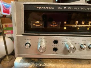 Realistic Sta - 90 Stereo Receiver - Vgc - 45 W/c - Fully - 30 Day