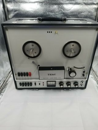Teac R - 1000 Transistorized 100w Reel - To - Reel Tape Player/recorder Automatic Rev