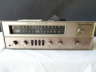 The Fisher Custom Electra Stereo Receiver Amplifier Model E - 492b