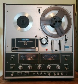 Akai 1800 - Ss Quadraphonic Reel To Reel And 8 Track Player Recorder