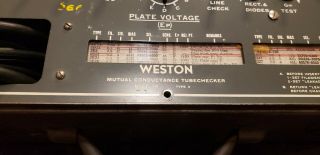 Weston Mutual Conductance Tubechecker Model 981 Type 3 2
