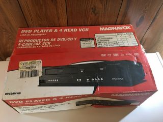 Magnavox DV220MW9 DVD VCR VHS Combo - DVD Player & 4 Head VCR, 2