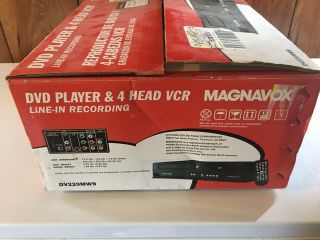 Magnavox DV220MW9 DVD VCR VHS Combo - DVD Player & 4 Head VCR, 3