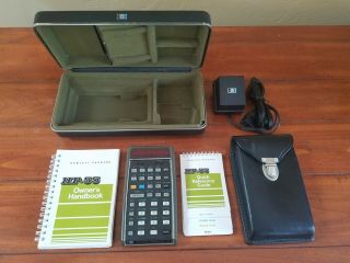Classic Hp - 55 Programmable Scientific Calculator Plus $305 Of Accessories