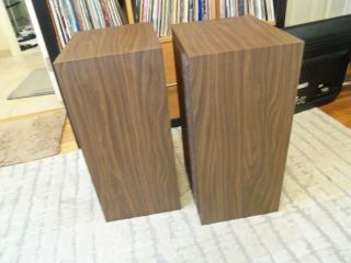 Vintage Pioneer CS - F51 Woodgrain Floor Speakers 3