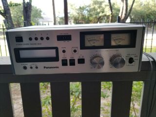 Panasonic Rs - 808 8 Track Tape Recorder Player Serviced Maintained