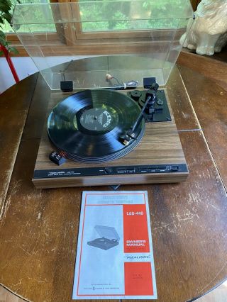 Vintage Realistic LAB - 440 Direct Drive Automatic Turntable Record Player 2