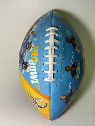 2018 Nfl Pro Bowl La Chargers Limited Edition Of 500 Commerative Football