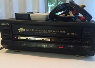 Aiwa Multi System Converter - M110s /preowned With Remote/ Not