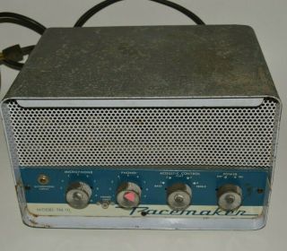 Good Bell Sound System Pacemaker Pm 10 Tube Amp Rare