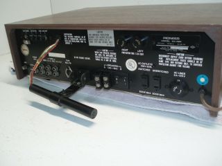 Vintage Pioneer SX - 424 AM/FM Stereo Receiver but,  read 3