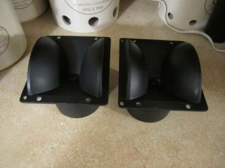 Electrovoice St 350a Horn Tweeter Pair Vintage Speaker Compression Drivers