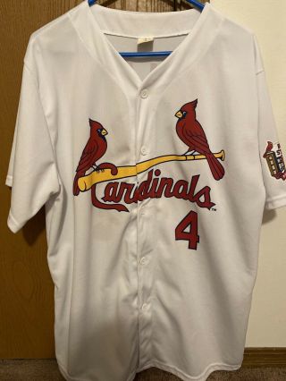 Yadier Molina St.  Louis Cardinals Jersey 4 2016 10 Year Anniversary Xl