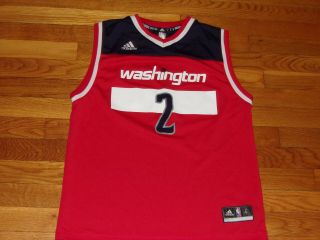 Adidas Washington Wizards John Wall Basketball Jersey Boys Large 14 - 16 Excellen