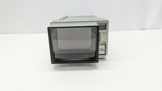 1982 Panasonic Micro Color TV Model No.  CT - 3311 Carrying Case W/ Charger 2