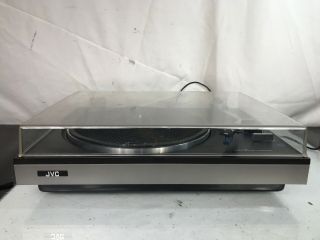 Jvc Model Jl - A20 Belt Drive Turntable,  Two Speed,  With Belt