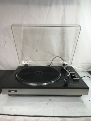 JVC Model JL - A20 Belt Drive Turntable,  Two Speed,  With Belt 2