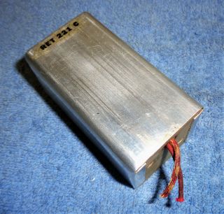 Western Electric Ret 221c Coil Choke Vacuum Tube Amplifier Transformer Amp