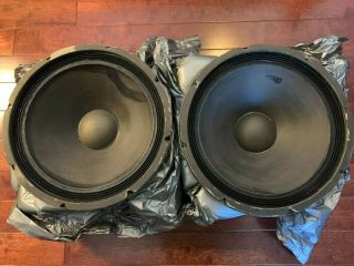 Seeburg Dds1 Woofer Pair,  16 Ohm Alnico Magnet,  Great For Altec