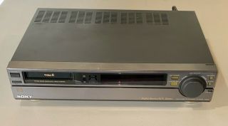 Sony Ev - S550 Video 8 8mm Video Cassette Player Recorder Editing Vcr Hi - Fi Stereo