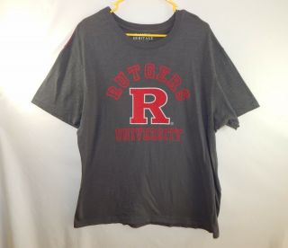 Rutgers University Scarlett Knights Ncaa College T Shirt Size Xl Extra Large