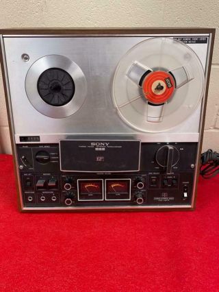 Sony Reel - To - Reel Tape Recorder Tc - 377