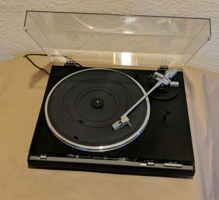 Vintage Ge Quartz Direct Drive Fully Automatic Turntable Record Player