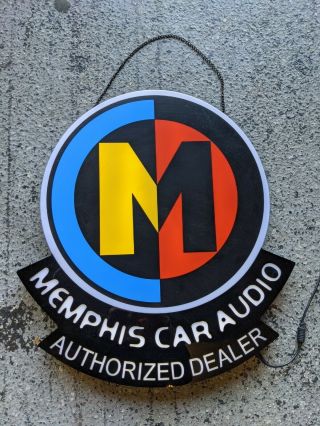 Memphis Car Audio Sign
