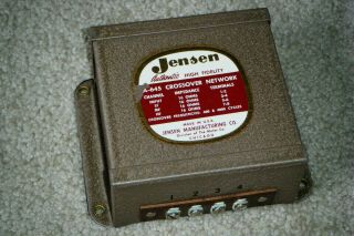 Jensen Vintage A - 645 Crossover Network 16 Ohm Authentic High Fidelity Speaker