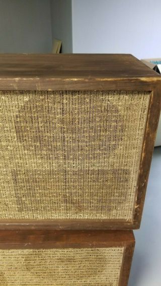 Early Vintage Acoustic Research AR - 2a Speakers Restore Project Barn Find AS - IS 3