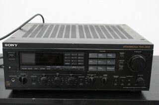 Sony Str - Gx9es Spontaneous Twin Drive Am - Fm Stereo Receiver Vintage