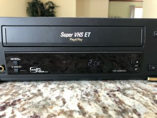 JVC HR - S3800u S - VHS VHS ET 3