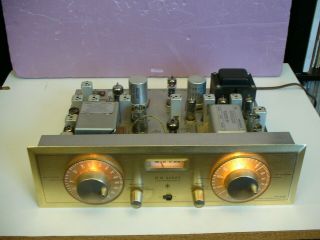 H.  H.  Scott Stereomaster 330d Stereo Wideband Am - Fm Stereo Tuner Vintage Tube