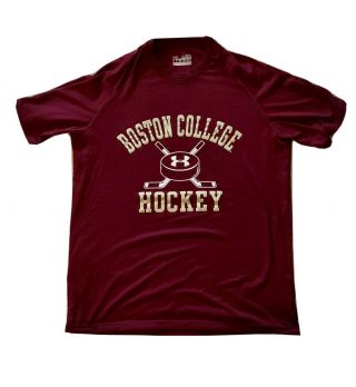 Boston College Ice Hockey Shirt Under Armour (men’s Medium)