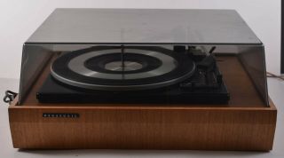 Vintage Panasonic Automatic Turntable Record Player Rd - 7703 Dust Cover