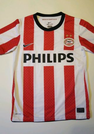 Nike Jersey Psv Eindhoven Home Football Shirt Toth Boys Size M 10 - 12 Yrs