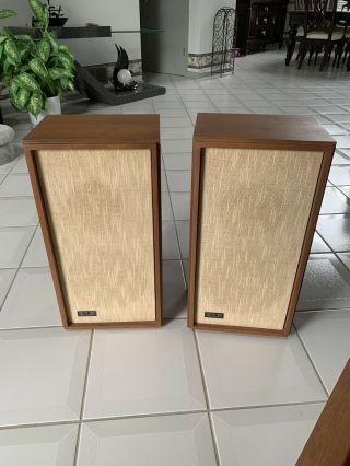 Vintage Klh Model 17 (seventeen) Speakers - Inside And Out