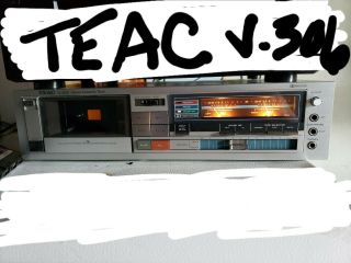 Teac V - 306 Stereo Cassette Deck Vintage Vtg And