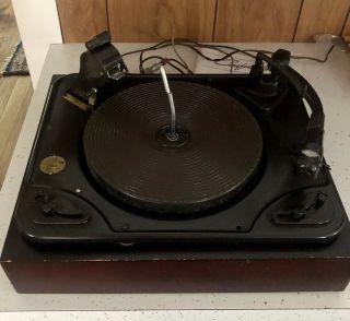 Rare Vintage Garrard Rc 88 4 - Speed Turntable Record Player 1950’s - Euc Look