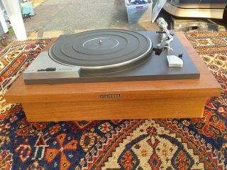Vtg Pioneer Pl - 41 Turntable.  Great.  Shure M91ed.  Dustcover Trashed.