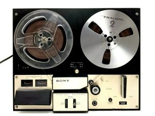 Sony TC - 350 Stereo Reel To Reel Tape Recorder Player 2