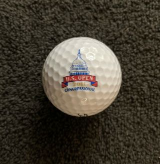 2011 Us Open Congressional Titleist Dt Logo Golf Ball Rory Mcilroy