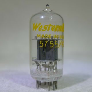 Western Electric 5755/420a Clear Top Tube Usa Very Early 1949 Production Strong