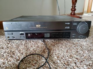 Sony Mdp - 333 Laser Disc Player Cd/cdv/ld Multi Disc
