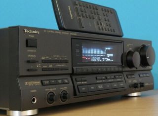 Technics Receiver Sa - Gx505 - Powerful With Graphic Equalizer
