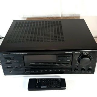 Onkyo Tx - Sv515proii Audio Video Control Tuner Amplifier & W/remote