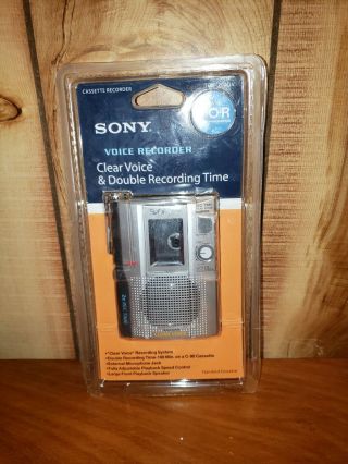 Sony Tcm - 200dv Handheld Cassette Clear Voice Operated Recorder Tcm 200dv