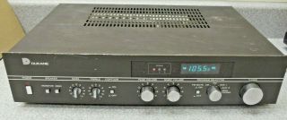 Dukane 1a2001 Commercial Mono Receiver Pa Am Fm Tuner 40w Amplifer 8 - 16 Ohm