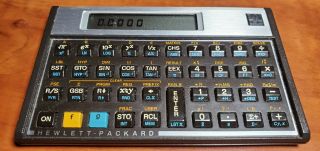 Vintage Hp 15c Scientific Calculator Hewlett Packard Made In Usa